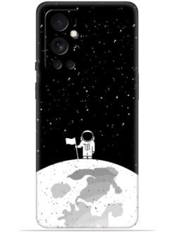 Moon astronaut Soft Mobile Cover for Oneplus 9 Pro (5G)