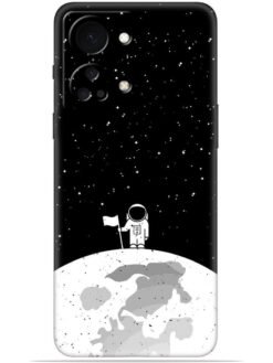 Moon astronaut Soft Mobile Cover for Oneplus Nord 2T (5G)