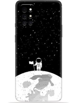 Moon astronaut Soft Mobile Cover for Oneplus 8T (5G)