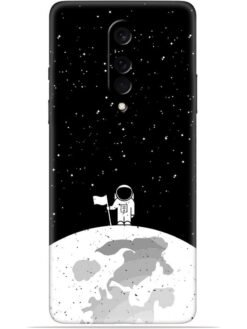 Moon astronaut Soft Mobile Cover for Oneplus 8