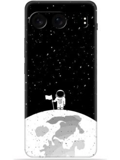 Moon astronaut Soft Mobile Cover for Oneplus Nord 4 (5G)
