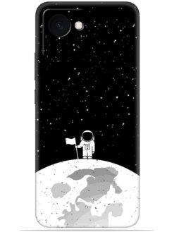 Moon astronaut Soft Mobile Cover for Realme Narzo 50I Prime