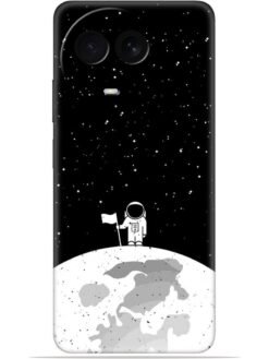 Moon astronaut Soft Mobile Cover for Realme C67 (5G)