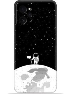 Moon astronaut Soft Mobile Cover for Realme C31