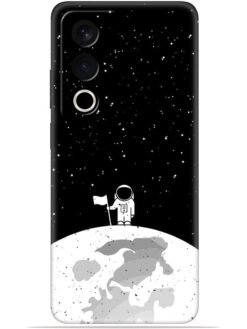 Moon astronaut Soft Mobile Cover for Oppo A3 Pro (5G)