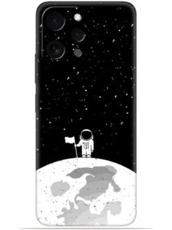 Moon astronaut Soft Mobile Cover for Xiaomi Redmi 12 (4G)