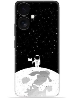 Moon astronaut Soft Mobile Cover for Xiaomi Redmi 13C (5G)