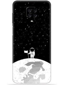 Moon astronaut Soft Mobile Cover for Poco M2 Pro