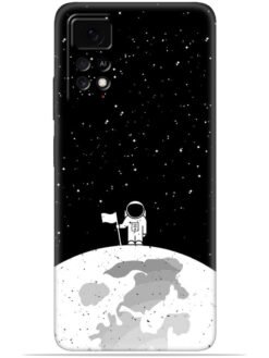 Moon astronaut Soft Mobile Cover for Xiaomi Redmi Note 11S