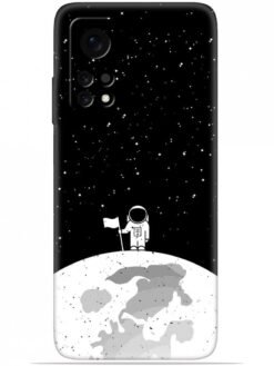 Moon astronaut Soft Mobile Cover for Xiaomi Mi 10T (5G)