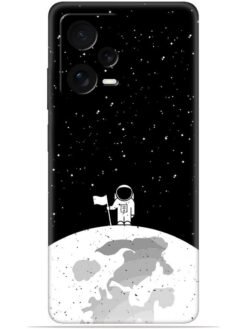 Moon astronaut Soft Mobile Cover for Xiaomi Redmi Note 12 (5G)