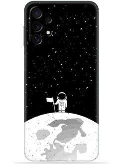 Moon astronaut Soft Mobile Cover for Samsung Galaxy A13