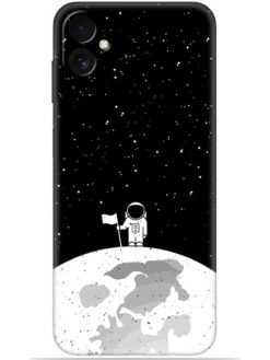 Moon astronaut Soft Mobile Cover for Samsung Galaxy F04