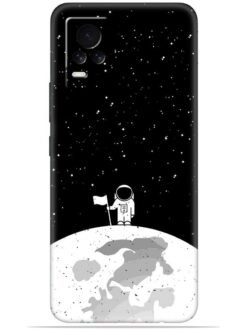 Moon astronaut Soft Mobile Cover for Vivo V20