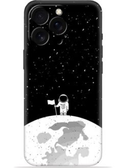 Moon astronaut Soft Mobile Cover for Apple Iphone 13 Pro