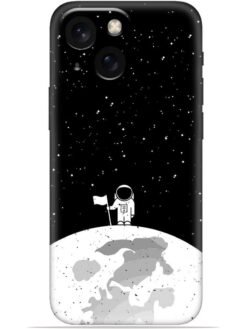 Moon astronaut Soft Mobile Cover for Apple Iphone 13 Mini