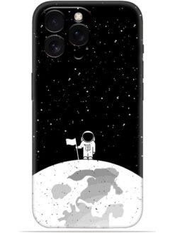 Moon astronaut Soft Mobile Cover for Apple Iphone 14 Pro Max