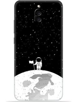 Moon astronaut Soft Mobile Cover for Xiaomi Redmi 8A Dual