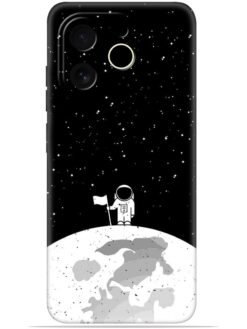 Moon astronaut Soft Mobile Cover for Tecno Pop 9 (5G)
