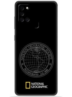 National geographic design Soft Silicone Mobile Case for Samsung Galaxy A21S
