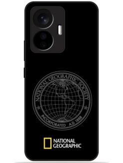 National geographic design Glossy Metal TPU Phone Cover for Vivo T1 (44W)