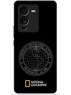 National geographic design Glossy Metal TPU Phone Cover for Vivo V25 Pro (5G)