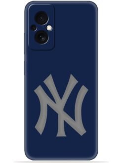 New york logo Soft Silicone Mobile Case for Poco M4 (5G)