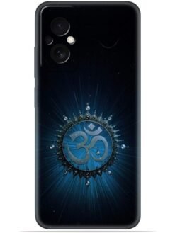 Om design Soft Silicone Mobile Case for Poco M4 (5G)