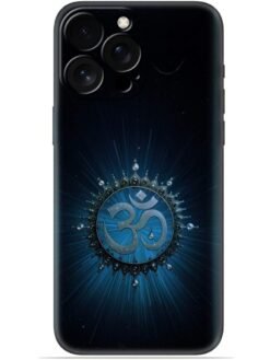 Om design Soft Mobile Cover for Apple Iphone 15 Pro Max