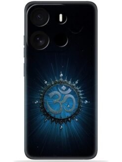 Om design Soft Mobile Cover for Tecno Pop 7 Pro