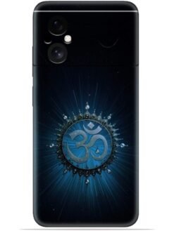 Om design Soft Mobile Cover for Poco M4 (5G)