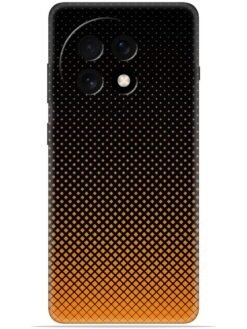 Orange halftone Soft Silicone Mobile Case for Oneplus 13R (5G)