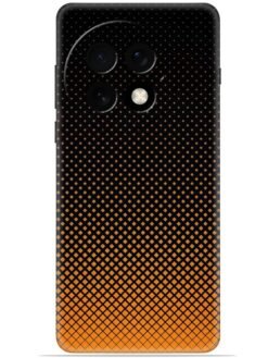 Orange halftone Soft Silicone Mobile Case for Oneplus 13 (5G)
