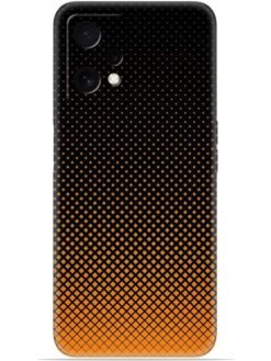 Orange halftone Soft Mobile Cover for Oneplus Nord Ce 2 Lite (5G)