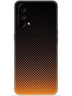 Orange halftone Soft Mobile Cover for Oneplus Nord Ce (5G)