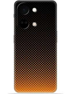 Orange halftone Soft Mobile Cover for Oneplus Nord 3 (5G)