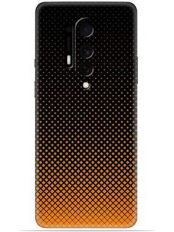 Orange halftone Soft Mobile Cover for Oneplus 8 Pro
