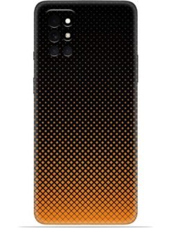 Orange halftone Soft Mobile Cover for Oneplus 8T (5G)