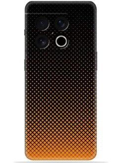 Orange halftone Soft Mobile Cover for Oneplus 10 Pro (5G)
