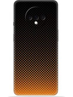 Orange halftone Soft Mobile Cover for Oneplus 7T