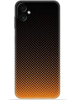 Orange halftone Soft Mobile Cover for Samsung Galaxy F04