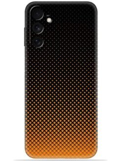 Orange halftone Soft Mobile Cover for Samsung Galaxy F54 (5G)