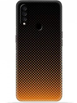 Orange halftone Soft Silicone Mobile Case for Oppo A31