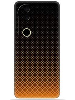 Orange halftone Soft Silicone Mobile Case for Vivo V50 (5G)