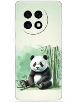 Panda design Soft Silicone Mobile Case for Oneplus 13R (5G)