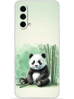 Panda design Soft Mobile Cover for Oneplus Nord Ce (5G)