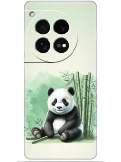 Panda design Soft Mobile Cover for Oneplus 12 (5G)