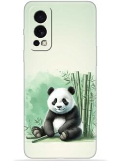 Panda design Soft Mobile Cover for Oneplus Nord 2 (5G)