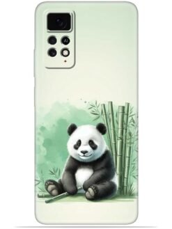 Panda design Soft Mobile Cover for Xiaomi Redmi Note 11S