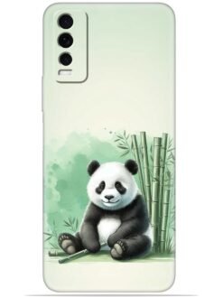 Panda design Soft Mobile Cover for Vivo Y20/Y20i/Y20s/Y20A/Y20G/Y20T